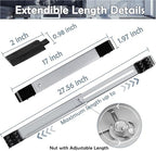 6 PCS Extendable Furniture Appliances Rollers, Mover Tools for Moving, Grey - Image 3