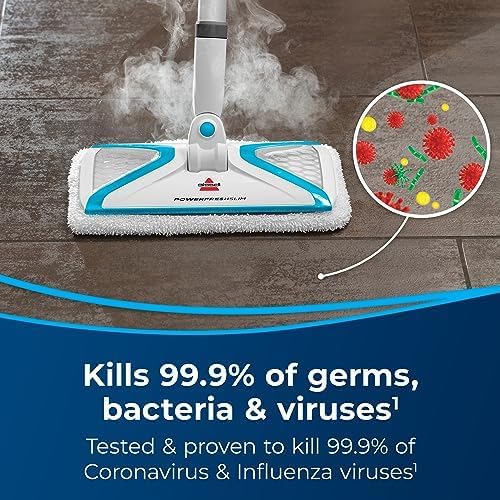 BISSELL PowerFresh Slim 3‑in‑1 Steam Mop & Handheld Steamer, Extension Wand, On‑Board Tool Kit, Multi‑Surface Cleaner for Sealed Hard Floors 2075A - Image 5