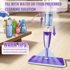 Spray Mop for Hardwood Floors Cleaning with 3 Washable Pads - Image 5