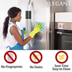 MRKG Refrigerator Door Handle Covers, Set of 6, Keep Your Kitchen Appliance Clean from Smudges, Drips, Food Stains, Oil. Washable Without Fading or Cracking. (Black&Grey) - Image 2