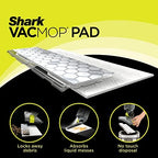 Shark VACMOP Disposable Hard Floor Pad Refills, 32 Count, VMP32 - Image 2