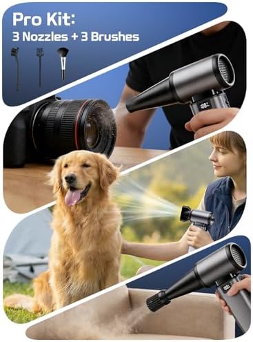 130000RPM Compressed Air Duster,Rechargerble with Brushless Motor - Image 7