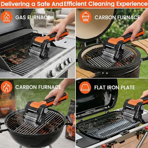 Electric Grill Brush for Outdoor,Ultra High Power Cordless BBQ Cleaner - Image 6