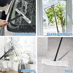 Tiiyee 2 in 1 Window Squeegee, Shower Squeegee for Glass Doors Floor Wiper - Image 3