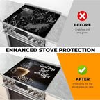Stove Top Cover for Glass Electric Stove (Cafe, 30" x 21") - Image 5