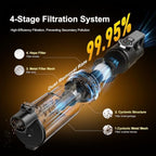 25Kpa Handheld Vacuum Cordless Cleans Car, Home and Office Fast - Image 4