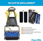 Powr-Flite Multiwash Commercial Floor Scrubber Machine, 14 Inch, PFMW14 - Image 2