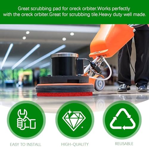 12" Orbiter Polishing Pads 437.055 for Oreck ORB550MC Floor Machine, 2 Pack - Image 6