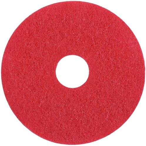 MVP Lead Off Premium Red Buff 13" Floor Pad (Box of 5) by Sanico