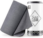 Fantasticlean Microfiber Cleaning Cloth Roll-40 Sheets, 12" x 12" (Dimgrey) by Fantasticlean