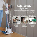 Shark Clean & Empty Cordless Stick Vacuum, White & Blue, BU3523 - Image 2