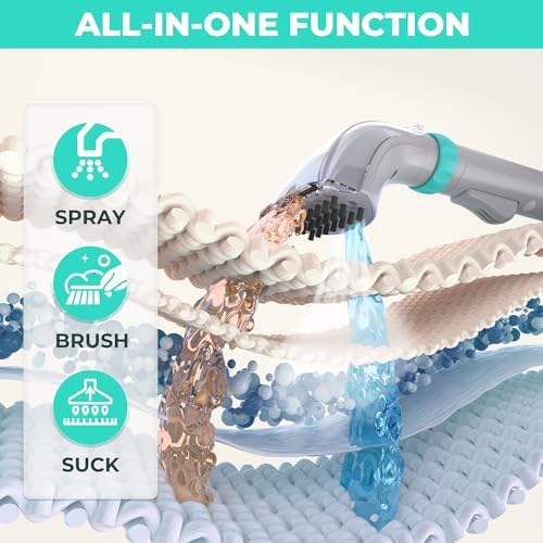 HAUSHOF Steam Carpet and Upholstery Cleaner Machine, with 3 Modes & 3 Tools - Image 2