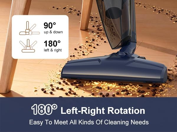 Corded Small Vacuum Cleaners for Home Stick Lightweight VA001 - Image 3