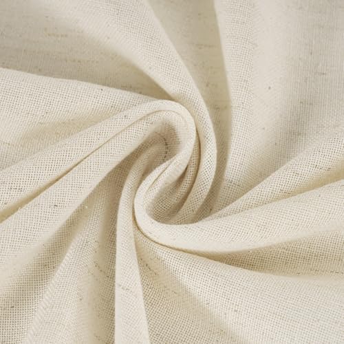 NICETOWN Natural Linen French Door Curtain No Drill Roman Shades for Windows, Solid Cordless Blinds for Farmhouse Door Window Covering with Light Filgtering, W26 x L72, 1Pc - Image 6