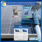 IGADPole 24 FT Washing Kit: Water-fed Brush with Soap Dispenser, Cobweb Dusters, with 6-Stage Telescoping Pole 5-24ft Pole/Window and Dusting Cleaning Kit - Image 4