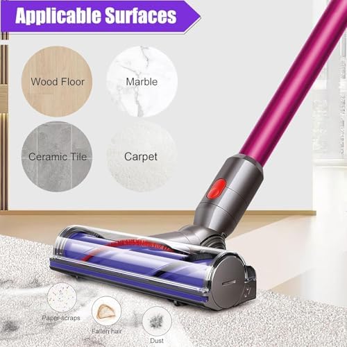 Direct Drive Brush Head Quick-Release Motorhead Cleaner Head for Dyson V7 V8 V10 V11 V15 SV12 Vacuum Cleaner - Image 4