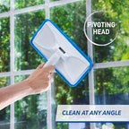 Unger Speed Clean with 4ft Pole and Extra Reusable Pads, Indoor Window Cleaner, Household Cleaning Supplies, Works with Glass and Natural Cleaners and Solutions, Attracts Dust and Dirt - Image 3