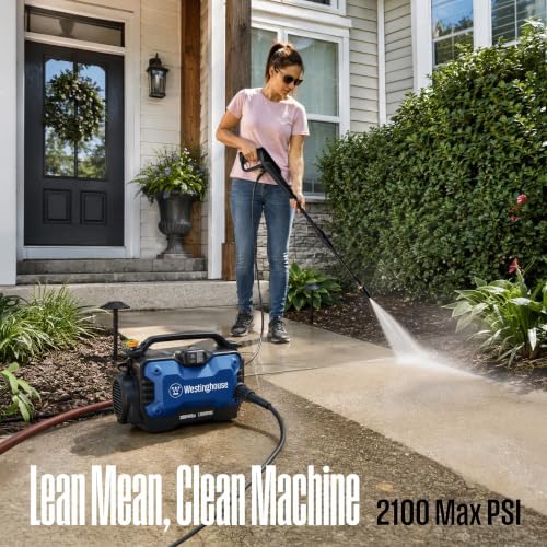 Westinghouse ePX3100s Electric Pressure Washer, 2100 Max PSI 1.76 Max GPM with Foam Cannon and Turbo Nozzle, for Cars/Fences/Driveways/Home/Patios - Image 2
