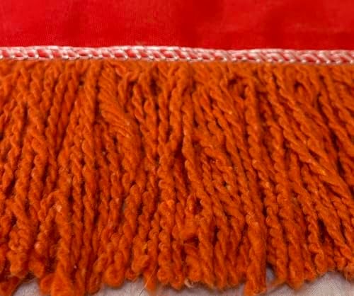Industrial Dust Mop Kit – Includes 60 Inch Orange Twisted Closed Loop Mop Head, Wood Handle, and Heavy-Duty Wire Frame – Commercial Grade for Janitorial & Facility Cleaning - Image 6