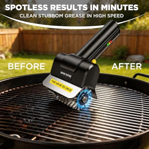 Electric BBQ Grill Brush, Grill Cleaning Brush with High-Speed Motor - Image 3