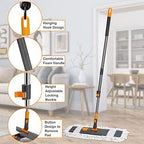 26" Commercial Dust Mop for Floor Cleaning, Heavy Duty Industrial Mop - Image 2