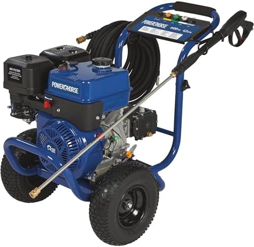 Powerhorse Gas Cold Water Pressure Washer, 4,400 PSI, 4.2 GPM by Powerhorse