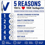 VacBagsUSA VF2007 Cartridge Filter Compatible with Shop-Vac 90304, 1pk - Image 4