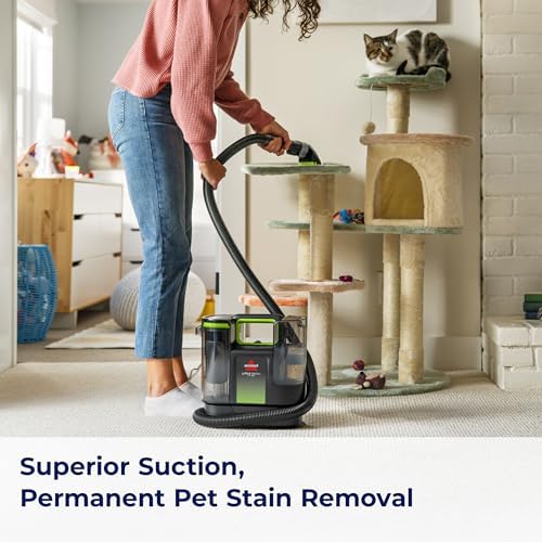 BISSELL Little Green Max Pet Portable Carpet Cleaner, 3860 - Image 4
