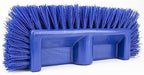 SPARTA Multi-Level Tile Scrub Brush 12" Wide Brush Head, Heavy-Duty Tile Cleaning Brush with End Bristles for Commercial Tiles, Tubs and Floor, Plastic, 12 Inches, Blue, (Pack of 12) - Image 3