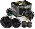 The Ultimate No-Wire Grill Brush Kit - BBQ Accessories - Cast Iron Skillet by Drillbrush