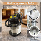 Commercial Carpet Cleaner Machine 1.3HP 40L 110V for Hotel&Office - Image 6