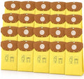 20 Pack AH10232 Sealed Collar Vacuum Bags Replacement for Hoover Commercial MPWR 40V Cordless Backpack Vacuum CH93619, CH93600, Type CB1 Replacement Filter Bag by Unknown
