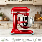 Mixer Slider for Kitchen Aid 5-8 Qt Bowl Lift Stand Mixer, Blue - Image 5