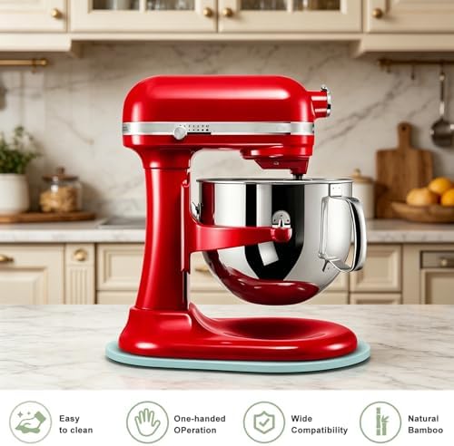 Mixer Slider for Kitchen Aid 5-8 Qt Bowl Lift Stand Mixer, Blue - Image 5