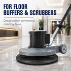 16-Inch Floor Buffer Pad Driver for 17-Inch Buffer & Scrubber, 2-Inch Riser - Image 2