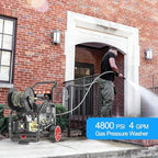 4800 PSI Gas Pressure Washer 500cc 18HP Engine 4GPM - Image 3