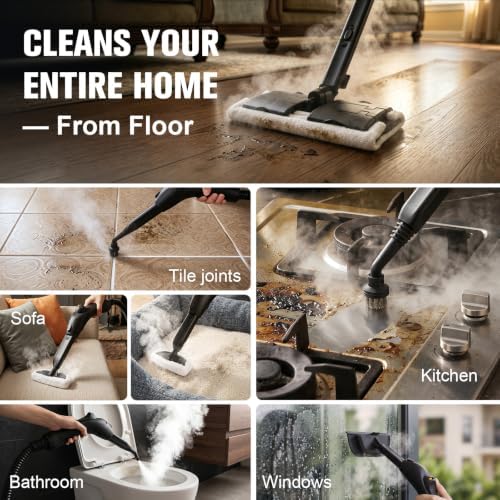 Waitbird 4.5 Bar 300°F Steam Cleaner for Bathroom, Kitchen, Floor & Grout - Image 6