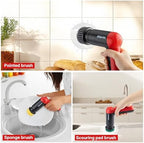 Shop-Vac Cordless Spin Scrubber with 5 Multi-Surface Heads - Image 3