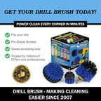 Drillbrush Boat Cleaning Brush Kit - Motorized Hull Power Scrubber Set - Image 6
