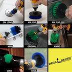 Grout Cleaning Brush for Shower Tile, Flooring, & Kitchen Tile Backsplash - Image 2