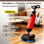 Commercial Floor Scrubber Machine, Electric Buffer Polisher, Cordless - Image 2