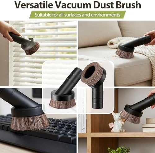 6 Pack 1.5" Vacuum Brush Compatible with ProTeam Backpack Vacuum # 100110 - Image 7