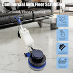 18" Commercial Floor Scrubber Buffer Industrial Heavy Duty Polisher Commercial Carpet Floor Brushing Machine Multifunctional Ground Scrubber Buffer Heavy Duty Polisher Cleaner, AC110V 60Hz - Image 2