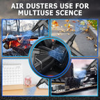 CAGIWIRU Compressed Air Duster -Turbo Fan,150000RPM Cordless Electric air Duster for Keyboard PC Cleaning,No Canned,Jet Dry Blower Air Blower for Home and Car - Image 6