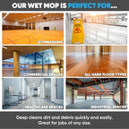 36" Microfiber Wet Mop Pad (3) - Microfiber Wholesale - Image 6