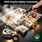 Handheld Steam Cleaner with 1500ML Tank Steamer for Kitchen & Bathroom - Image 7