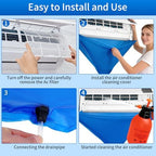 Mini Split Cleaning Kit for Air Conditioner,Wall Mounted Air Conditioner Cleaning Tools Waterproof Cover (3pcs) - Image 3