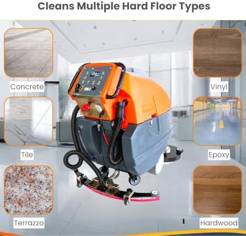 SUNMAX 34" Self-Propelled Commercial Floor Scrubber, 33-Gal Tank - Image 4