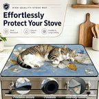 Stove Top Cover,28.5"L x 20.26"W,Heat Resistant Cooktop Protector Mat - Image 5