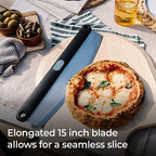 Everdure Pizza Rocker - Powerful One-Cut Stainless Steel Blade, Durable and Comfortable Grip, Dishwasher Safe – Ideal Pizza Cutter for Pizza Lovers, Chefs, Cooks, Bakers - Image 3